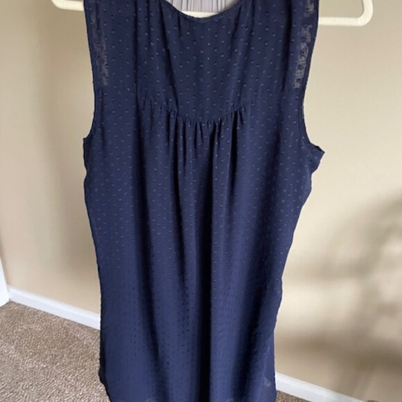 Navy Daniel Rainn dress Size XL - Picture 2 of 4
